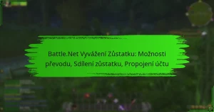 Battle.Net Vyvážení Zůstatku: Možnosti převodu, Sdílení zůstatku, Propojení účtu