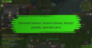 Obchodní stanice: Sezónní témata, Rotující položky, Speciální akce