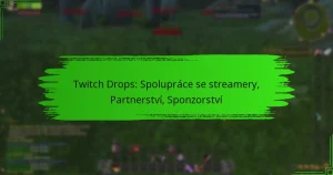 Twitch Drops: Spolupráce se streamery, Partnerství, Sponzorství