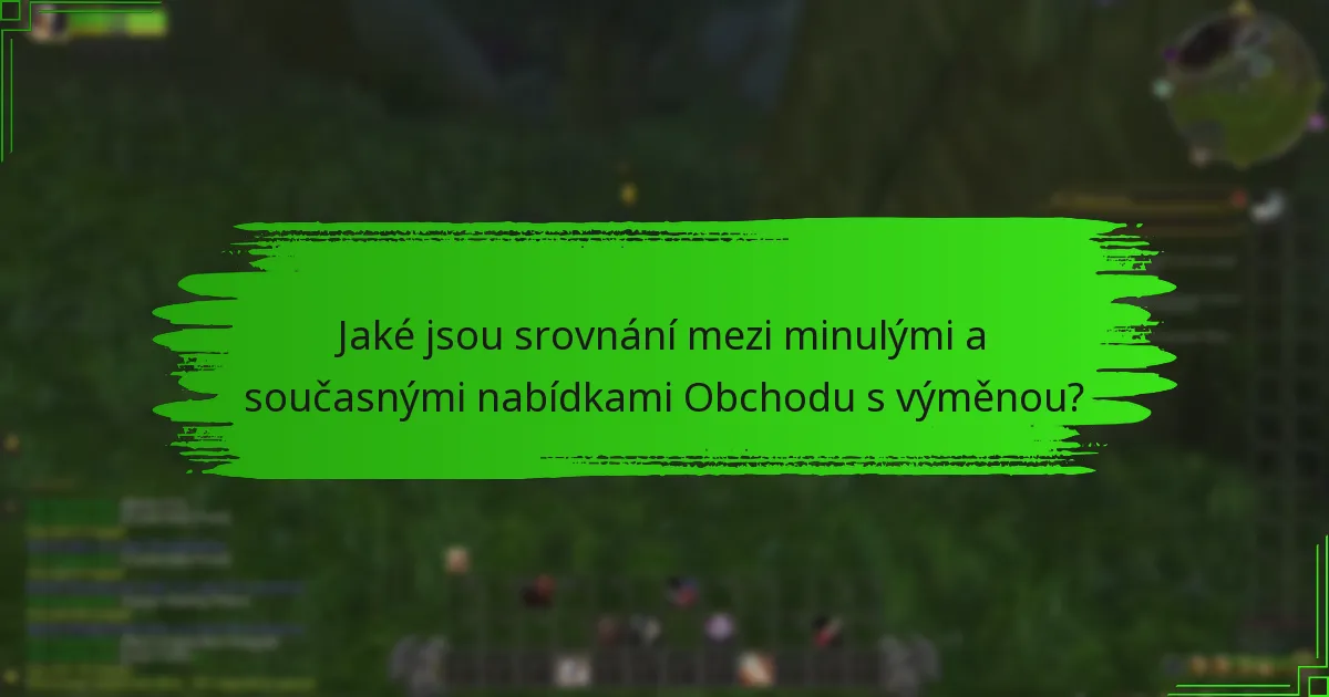 Jaký vliv má nostalgie na zkušenost s Obchodem s výměnou?